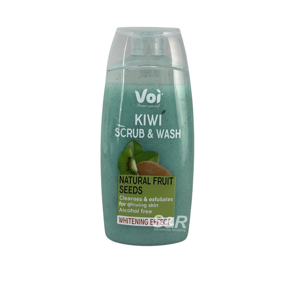 Voi Kiwi Scrub & Wash Whitening Effect 400mL